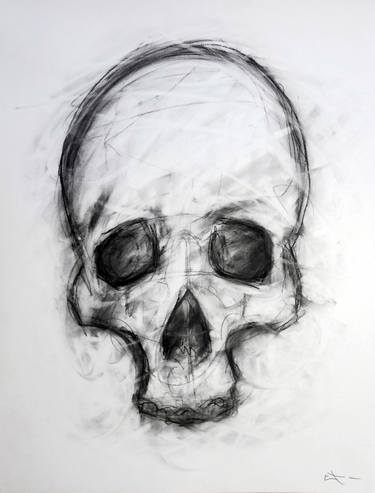 Original Expressionism Mortality Drawings by Lionel Le Jeune