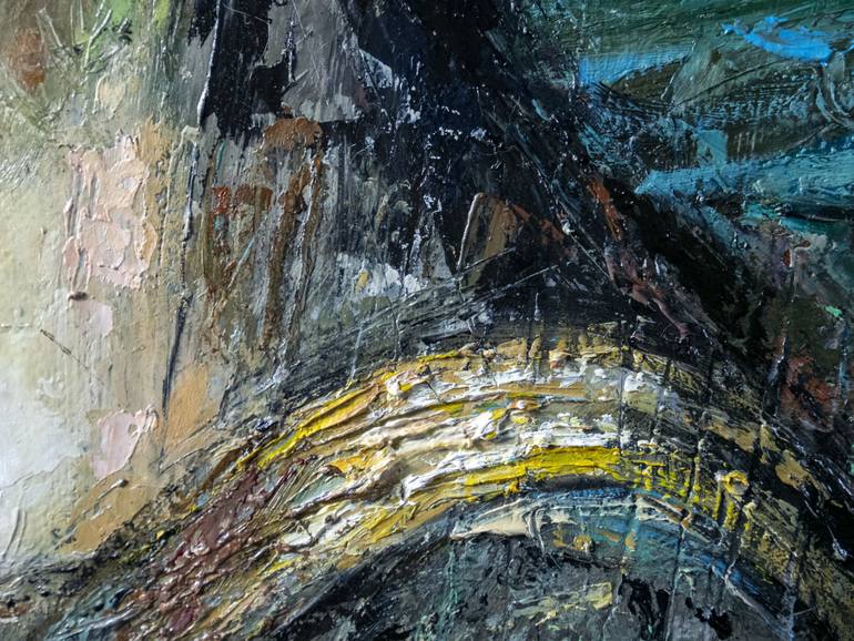 Original Expressionism People Painting by Lionel Le Jeune