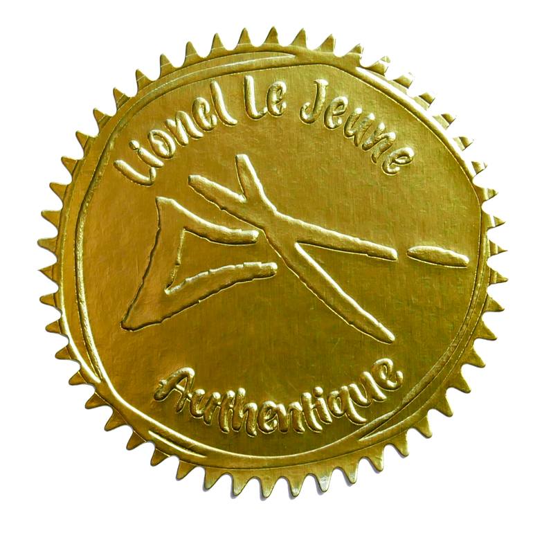 Original Expressionism Religion Mixed Media by Lionel Le Jeune