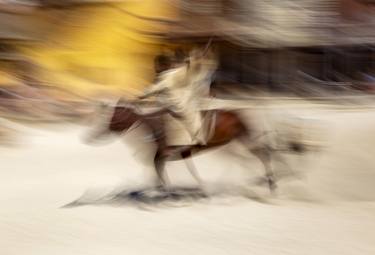 Original Abstract Expressionism Horse Photography by Lionel Le Jeune