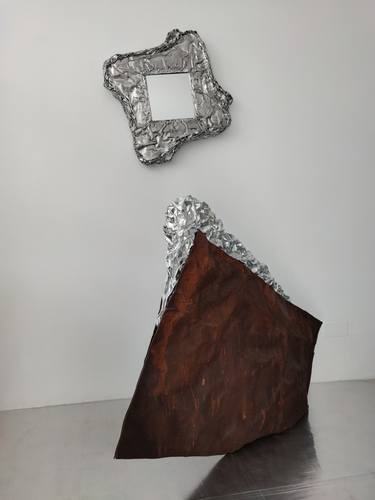 Original Modern Abstract Sculpture by Christoph Robausch