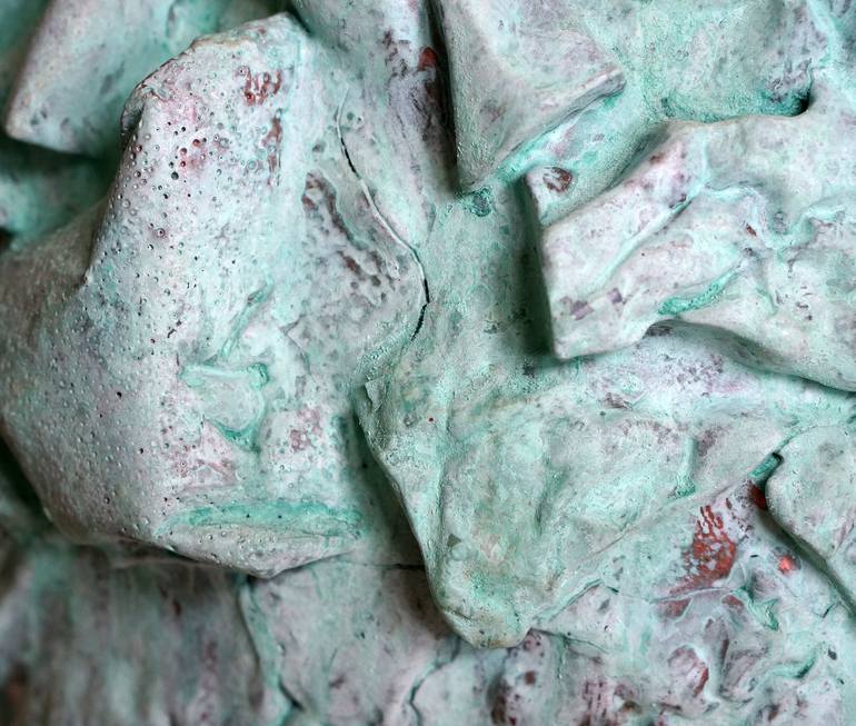 Original Abstract Outer Space Sculpture by Christoph Robausch