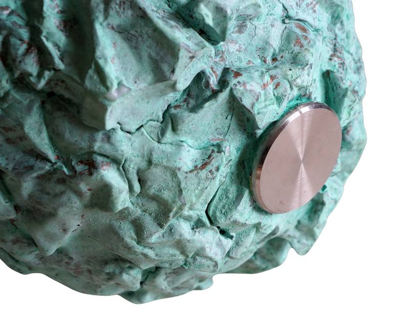 Original Abstract Outer Space Sculpture by Christoph Robausch