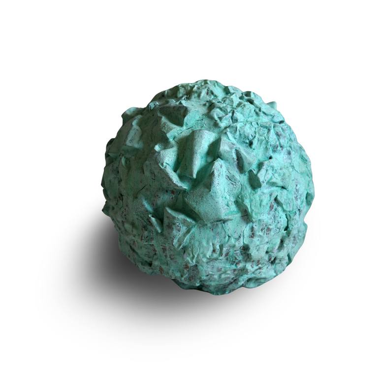 Original Abstract Outer Space Sculpture by Christoph Robausch