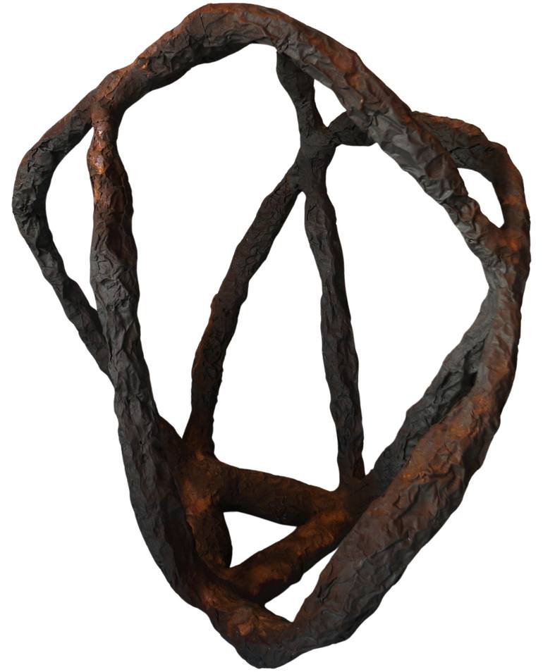 Original Abstract Outer Space Sculpture by Christoph Robausch
