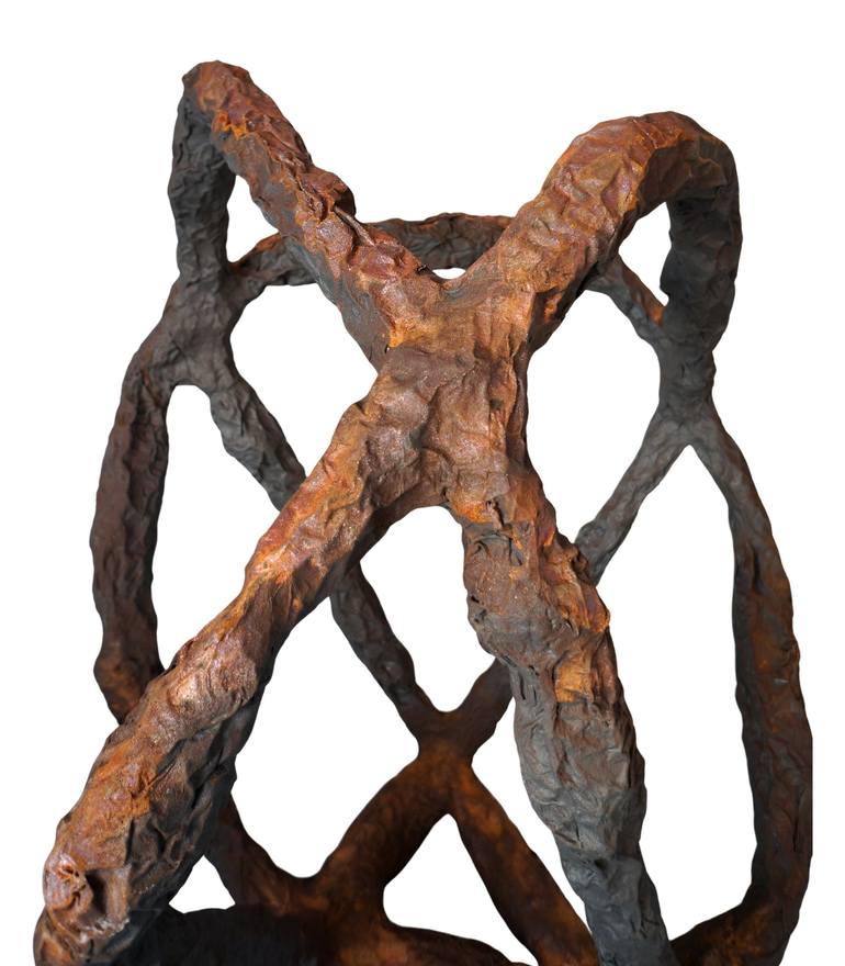 Original Abstract Outer Space Sculpture by Christoph Robausch