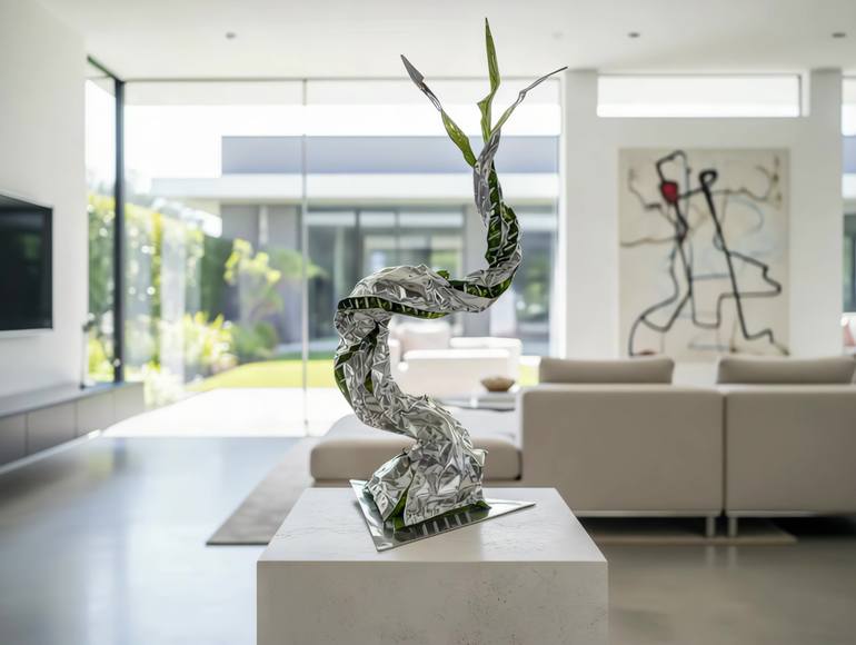 Original Contemporary Abstract Sculpture by Christoph Robausch