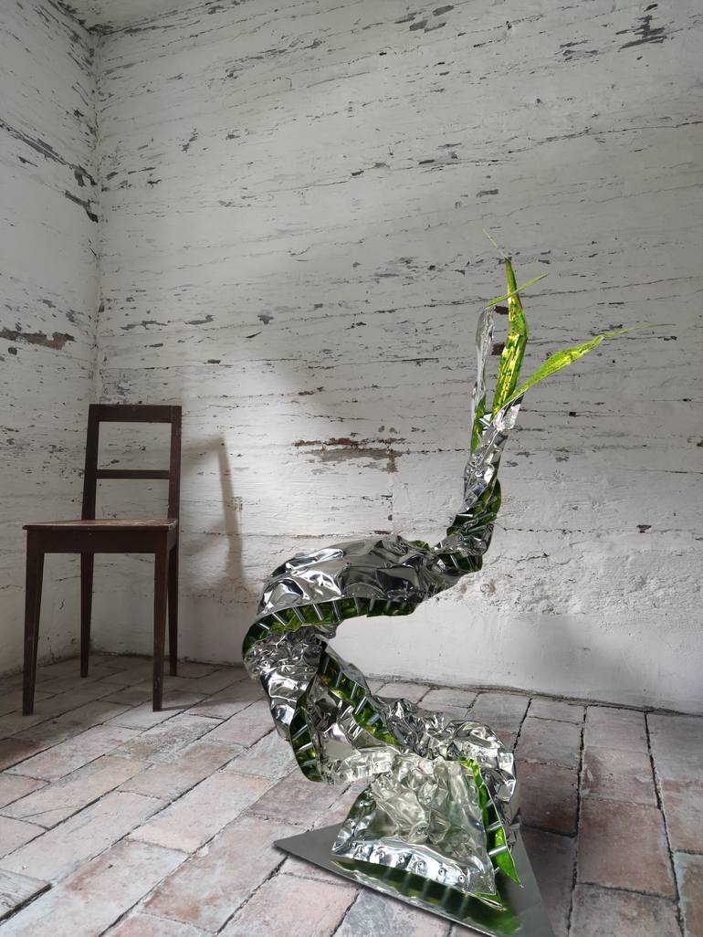 Original Contemporary Abstract Sculpture by Christoph Robausch