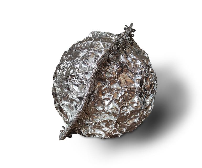 Original Abstract Outer Space Sculpture by Christoph Robausch