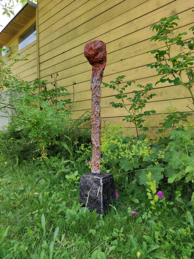 Original Abstract Garden Sculpture by Christoph Robausch