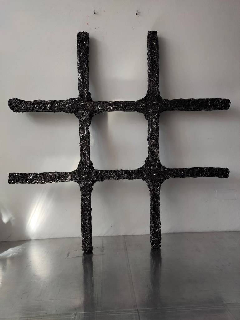Original Conceptual Abstract Sculpture by Christoph Robausch