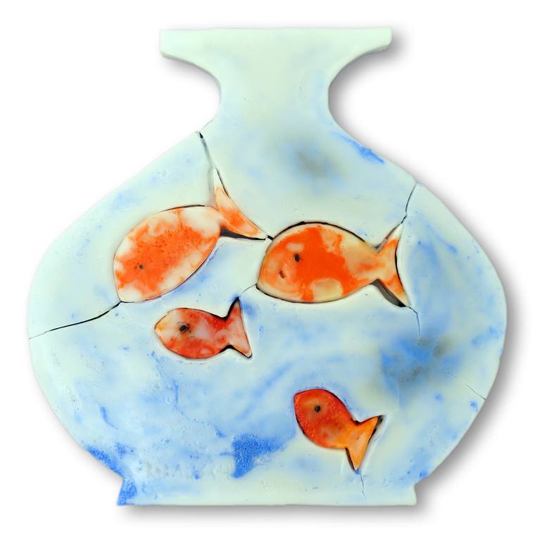 The Goldfish (46 x 46 x 3cm) - Print