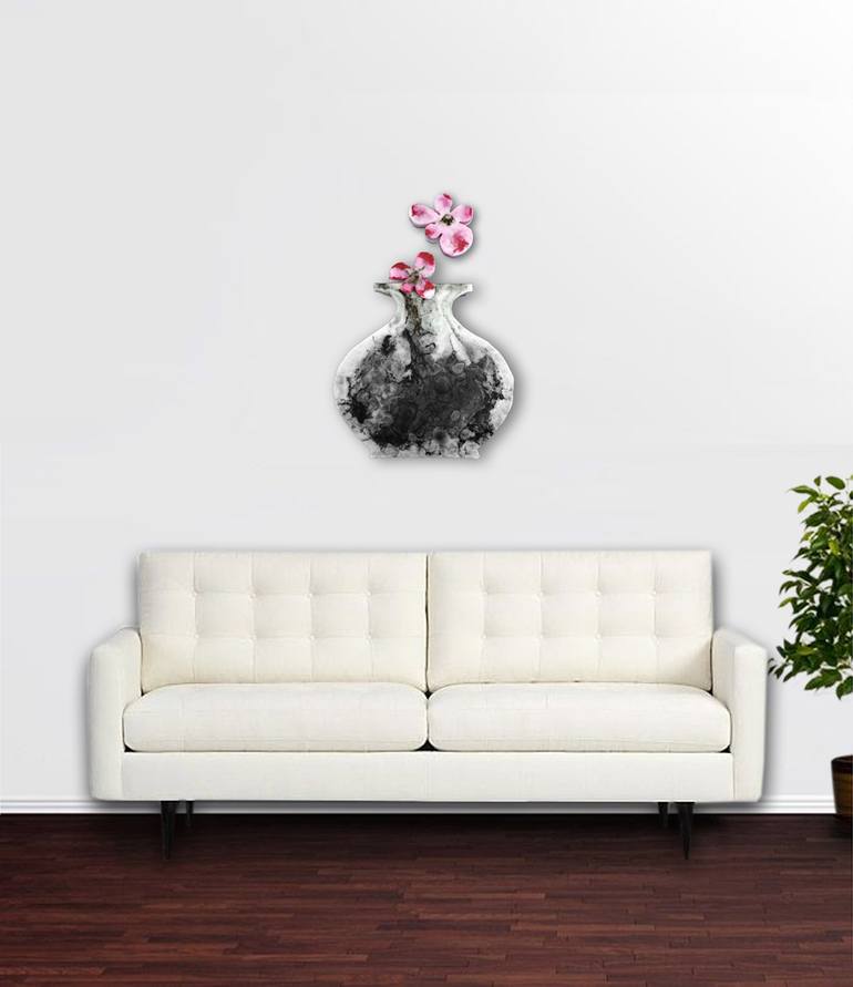 Original Abstract Expressionism Still Life Sculpture by Christoph Robausch