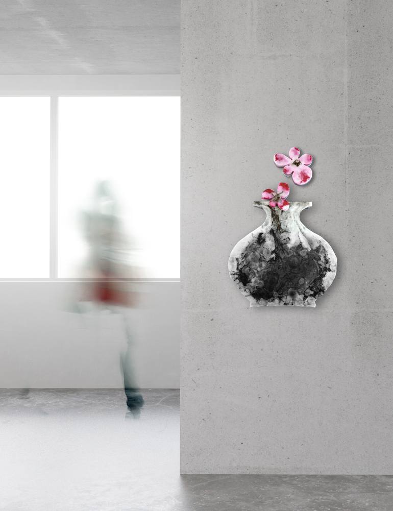 Original Abstract Expressionism Still Life Sculpture by Christoph Robausch