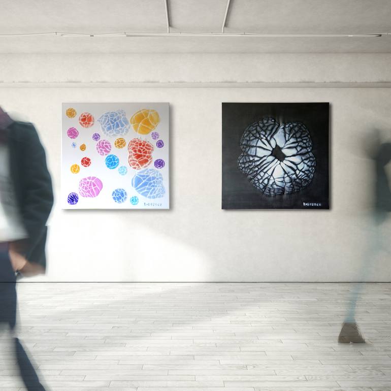 Original Abstract Nature Painting by Christoph Robausch