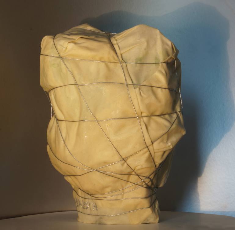 Original Abstract Portrait Sculpture by Christoph Robausch