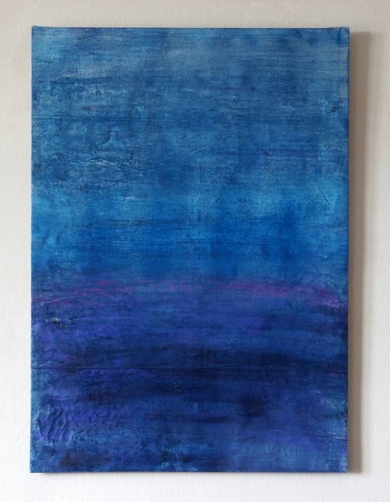 Original Abstract Water Painting by Christoph Robausch