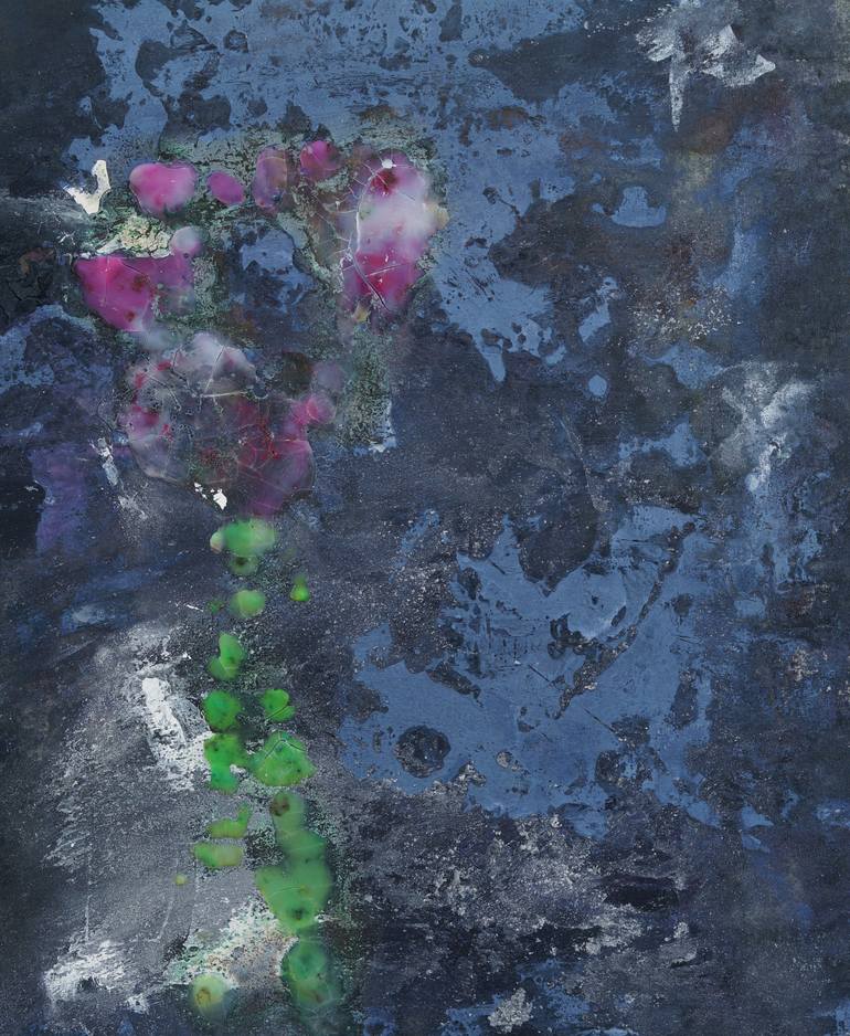 Original Abstract Nature Painting by Christoph Robausch