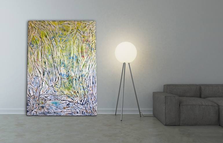 Original Modern Abstract Painting by Christoph Robausch