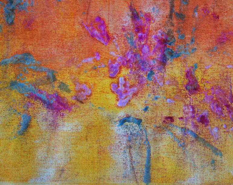 Original Abstract Expressionism Abstract Painting by Christoph Robausch