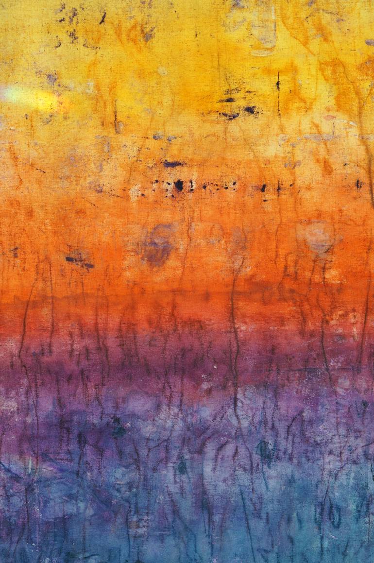 Original Modernism Abstract Painting by Christoph Robausch