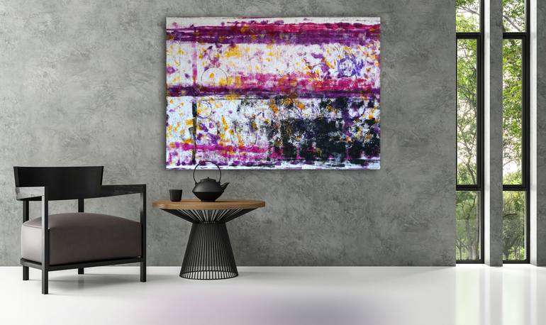 Original Abstract Expressionism Abstract Painting by Christoph Robausch