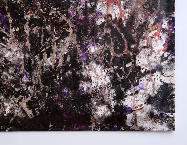 Original Abstract Expressionism Abstract Painting by Christoph Robausch