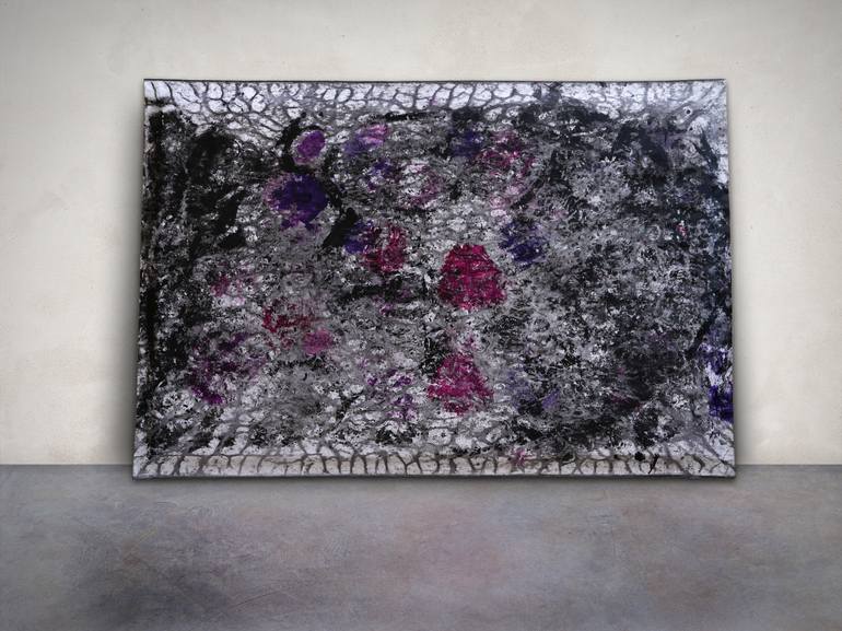 Original Abstract Expressionism Abstract Painting by Christoph Robausch