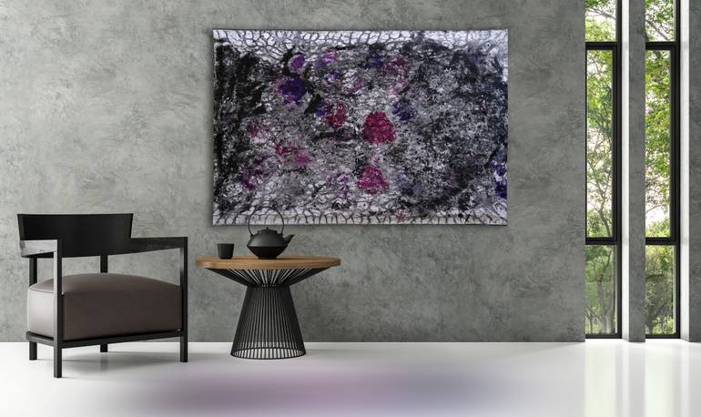 Original Abstract Expressionism Abstract Painting by Christoph Robausch