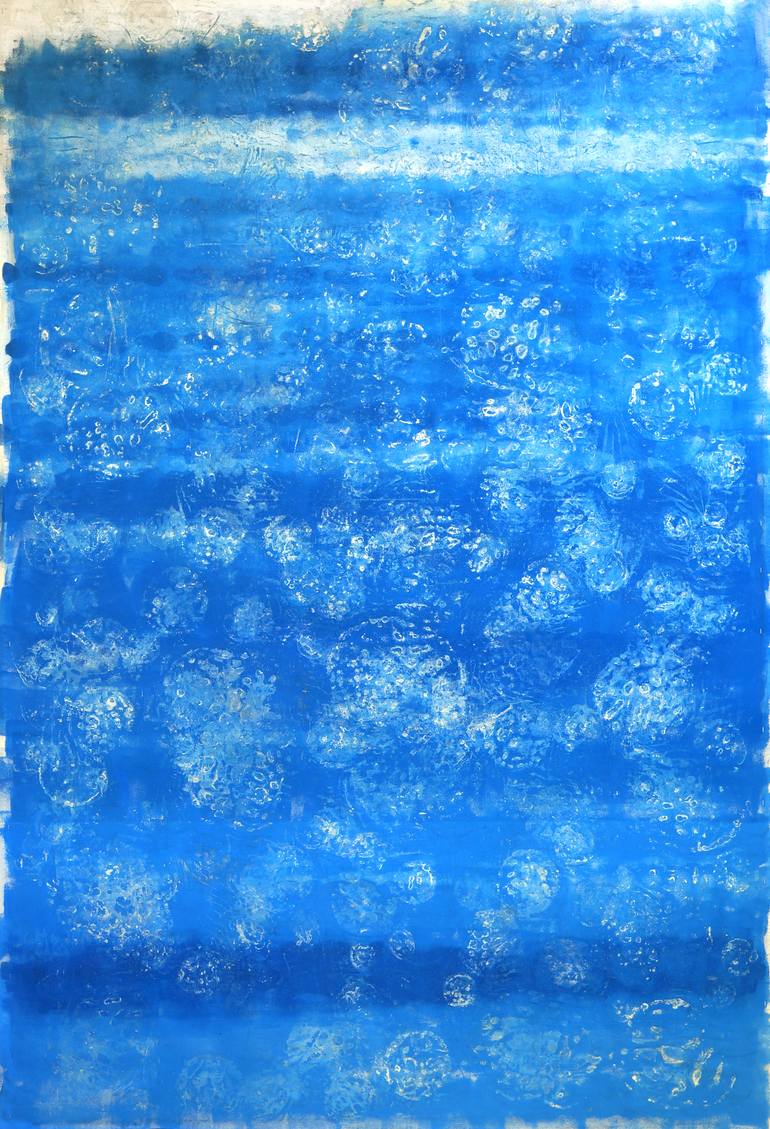 Original Abstract Expressionism Abstract Painting by Christoph Robausch