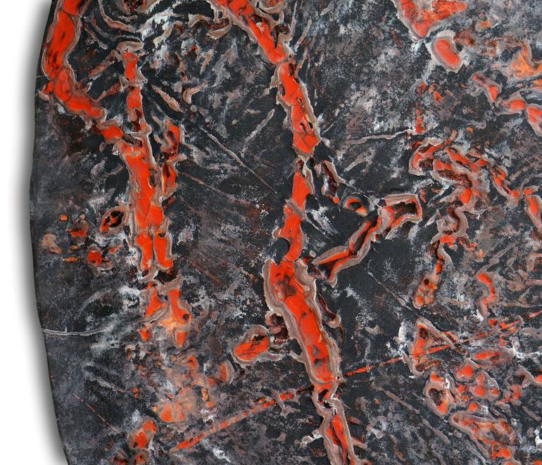 Original Abstract Expressionism Abstract Painting by Christoph Robausch
