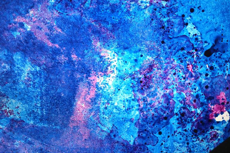 Original Abstract Expressionism Abstract Drawing by Christoph Robausch