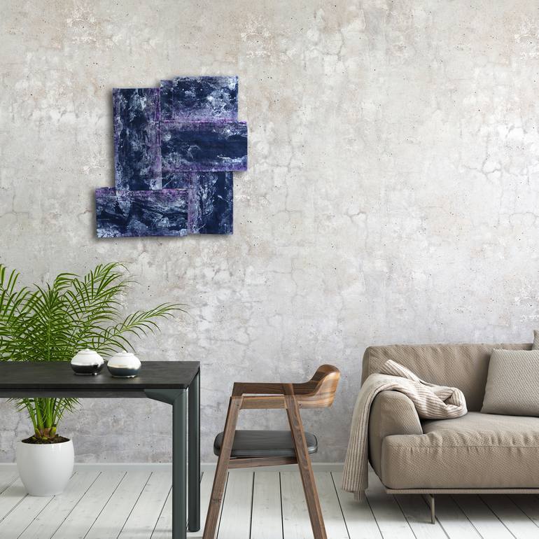 Original Abstract Expressionism Abstract Painting by Christoph Robausch