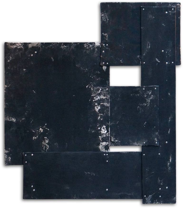 "Sculptured Painting. Void in Black. 89/103"
