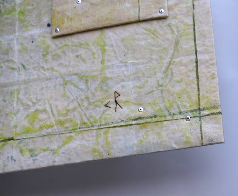 Original Abstract Still Life Painting by Christoph Robausch