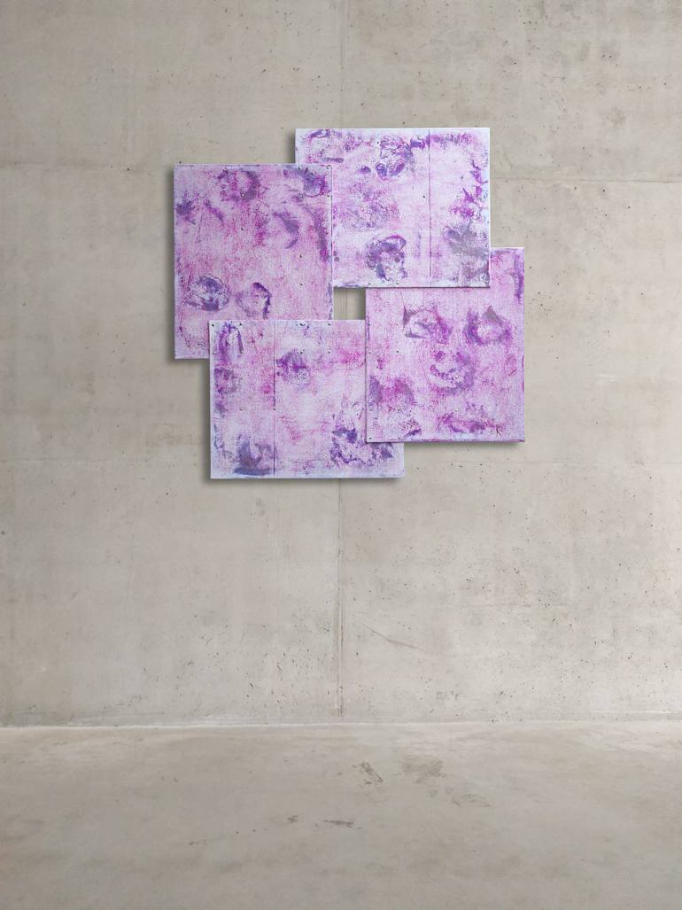 Original Minimalism Abstract Painting by Christoph Robausch