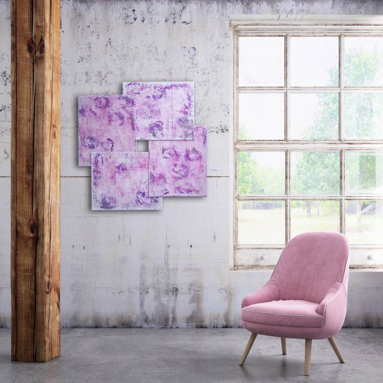 Original Minimalism Abstract Painting by Christoph Robausch