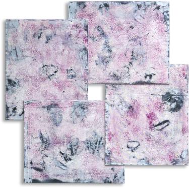 Saatchi Art Artist Christoph Robausch; Paintings, “"UNSQUARED. Purpleviolett and White"” #art