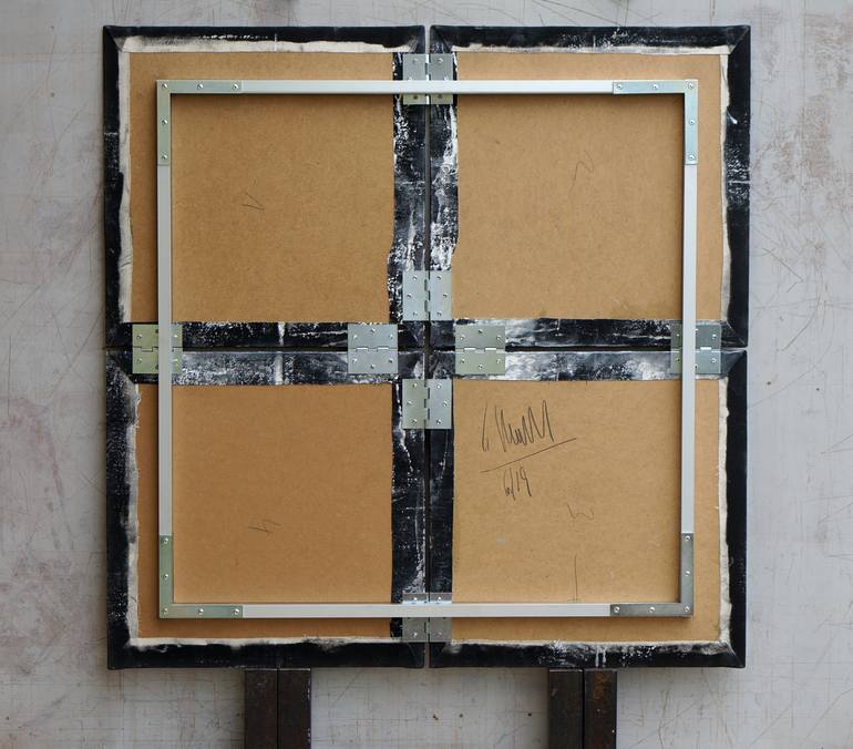 Original Abstract Expressionism Abstract Painting by Christoph Robausch