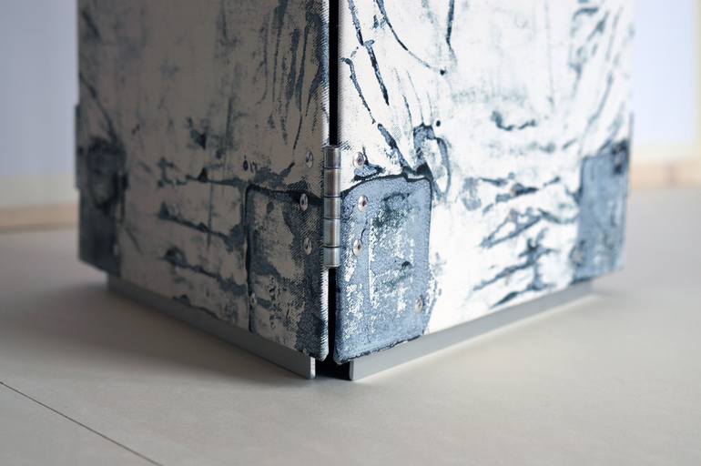 Original Abstract Expressionism Abstract Sculpture by Christoph Robausch