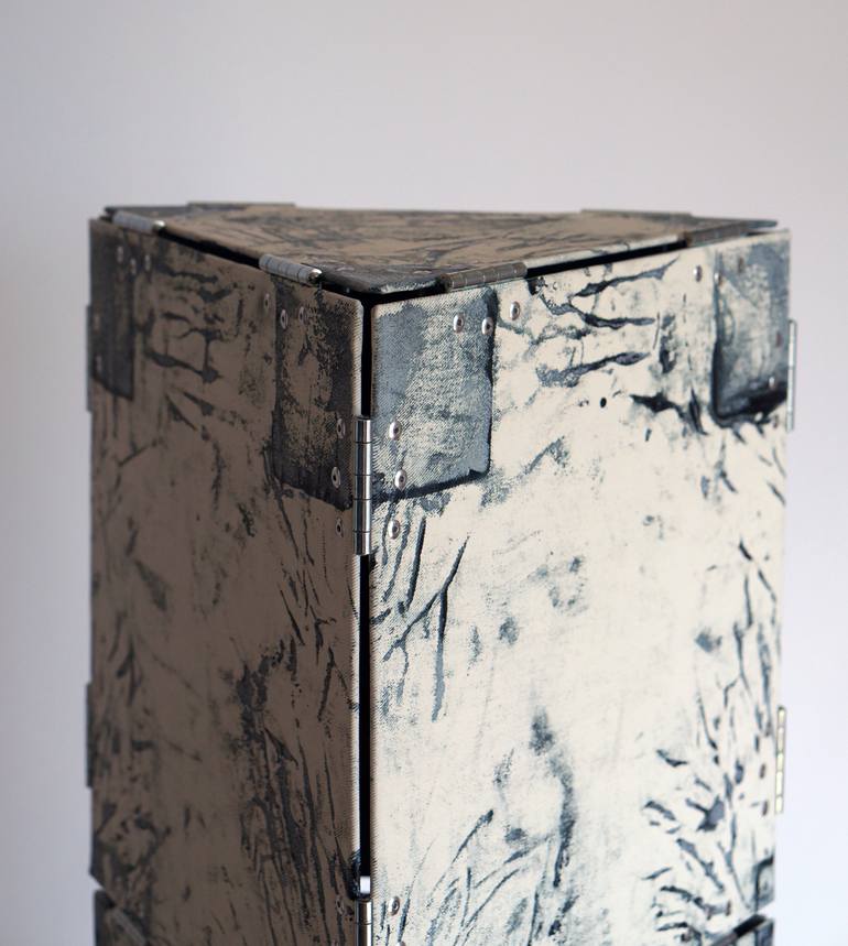 Original Abstract Expressionism Abstract Sculpture by Christoph Robausch