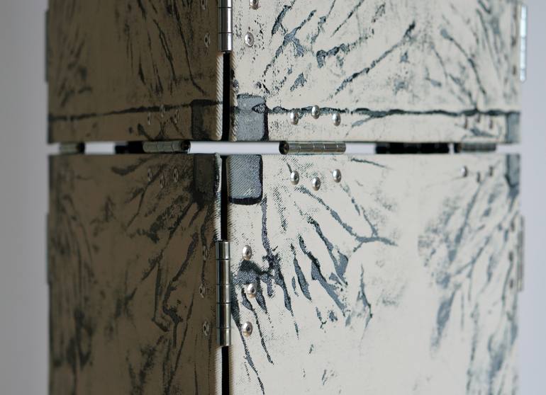 Original Abstract Expressionism Abstract Sculpture by Christoph Robausch