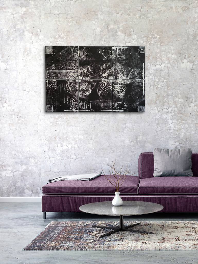 Original Conceptual Abstract Painting by Christoph Robausch