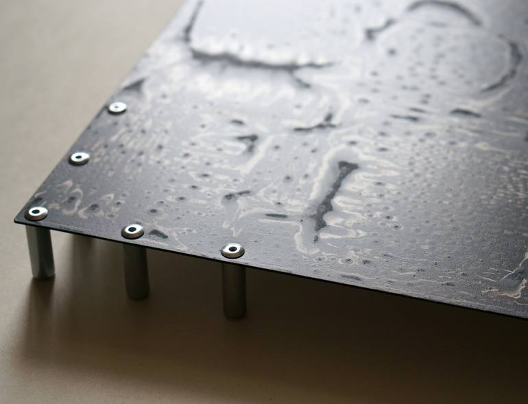 Original Abstract Expressionism Abstract Painting by Christoph Robausch