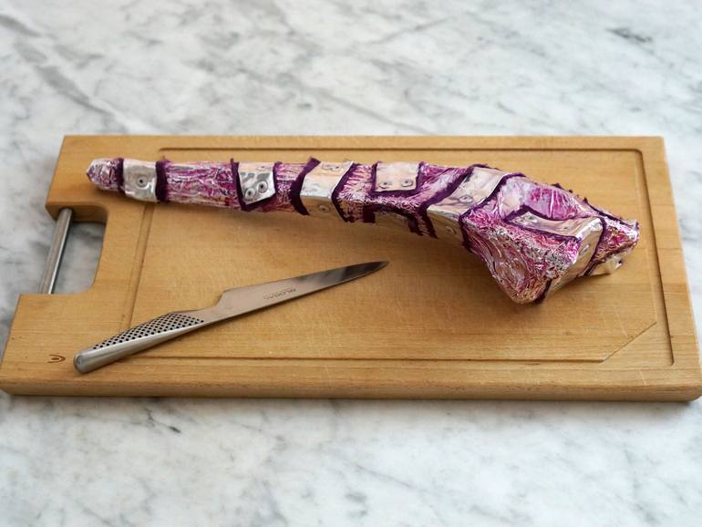 Original Abstract Still Life Sculpture by Christoph Robausch