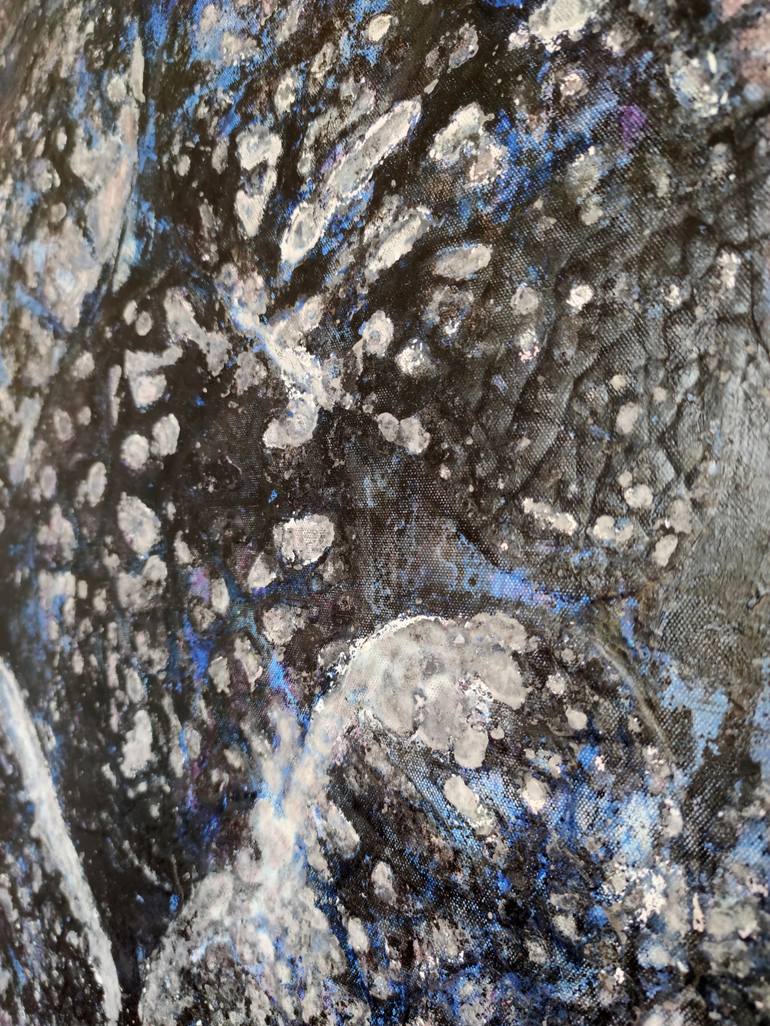 Original Abstract Expressionism Abstract Painting by Christoph Robausch