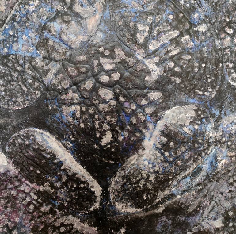 Original Abstract Expressionism Abstract Painting by Christoph Robausch