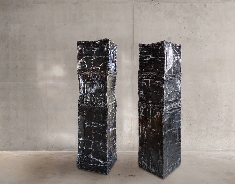 Original Minimalism Abstract Sculpture by Christoph Robausch