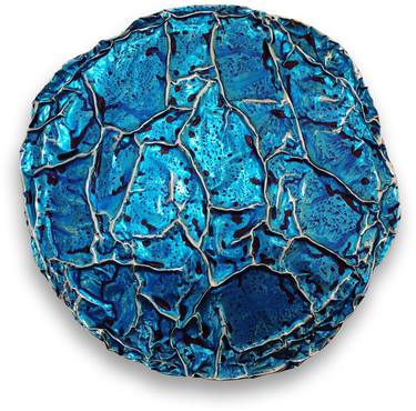 Saatchi Art Artist Christoph Robausch; Sculpture, “Blue Myth - Orb” #art
