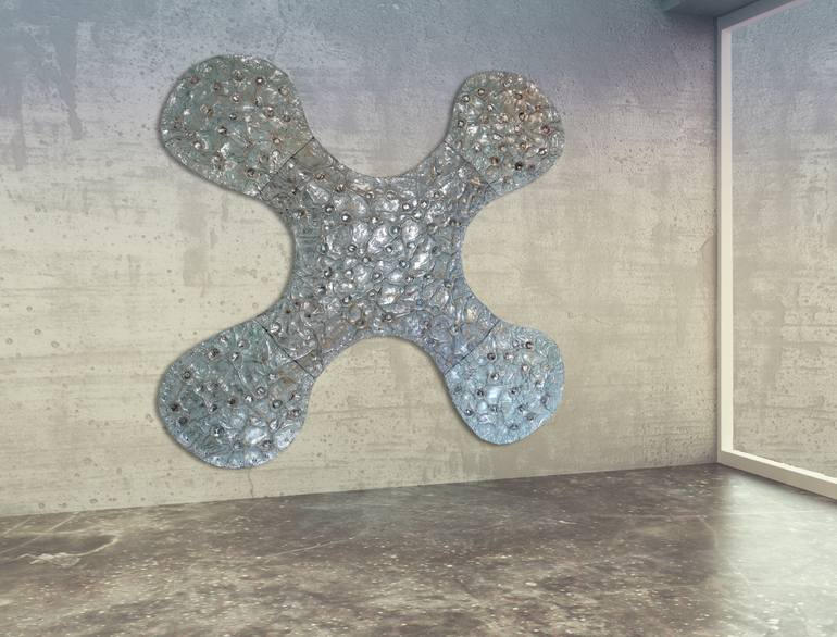 Original Abstract Expressionism Abstract Sculpture by Christoph Robausch